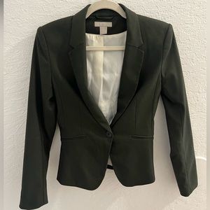Olive Green Blazer -XS